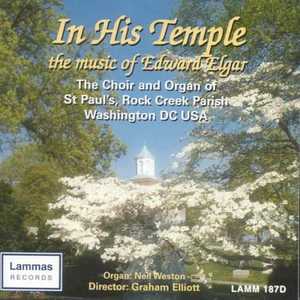 In His Temple - the music of Sir Edward Elgar cover picture